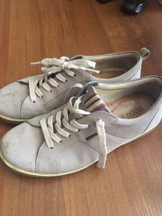 Women Ecco Heels Leather 38