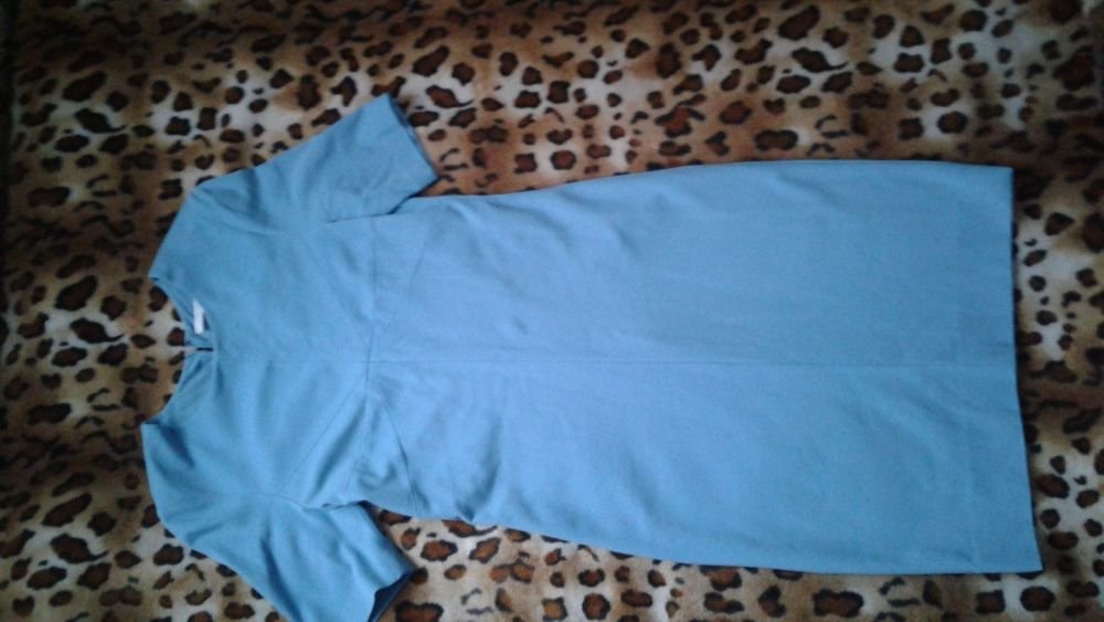 Женский Diane von Furstenberg Платье Голубой 40