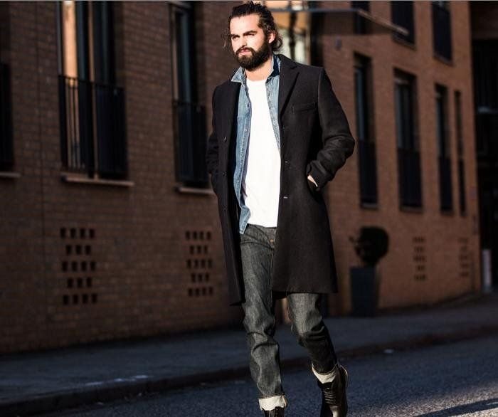 Мужские CLOSED Джинсы Тёмно-синий Деним W33