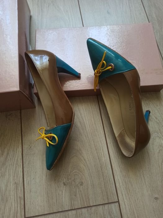 Donna Carlo Pazolini Tacchi Pelle 36
