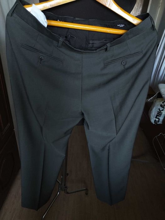 Мужские Paul Smith Джинсы Тёмно-серые Шерсть 36-38