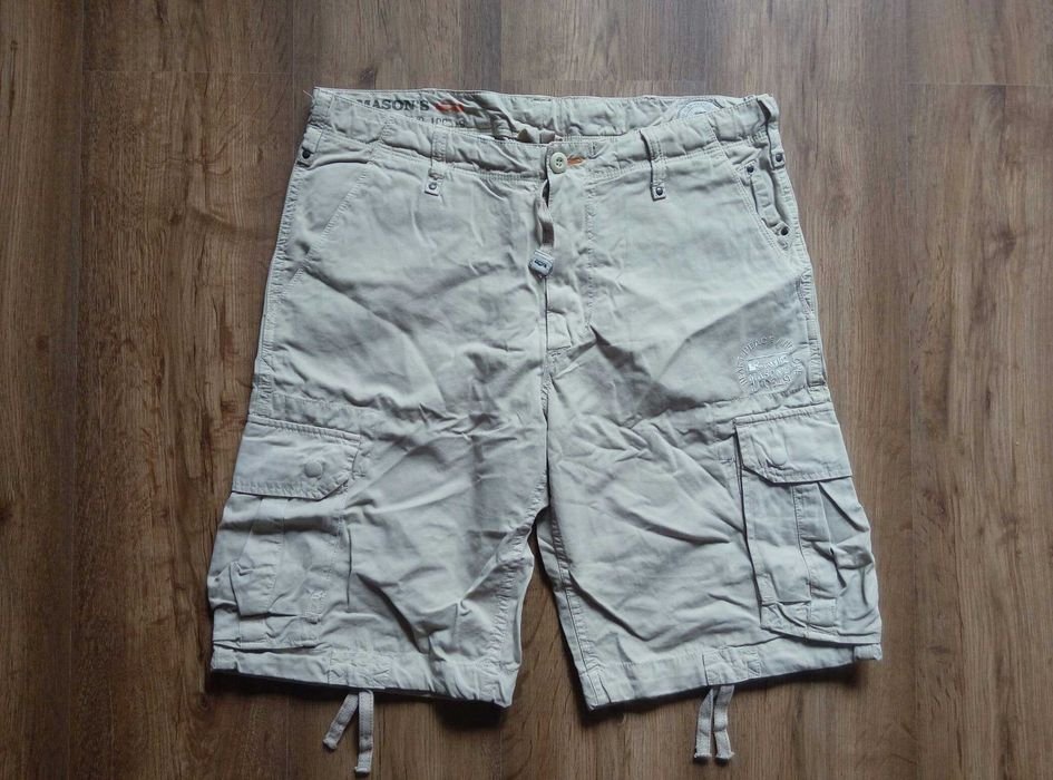 Men Mason´s Cargo Shorts Beige 36-38