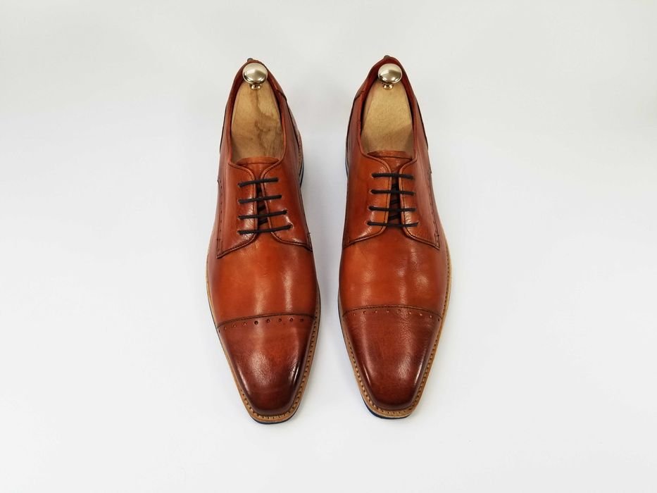 Homme Melvin & Hamilton Talons Marron Cuir 45