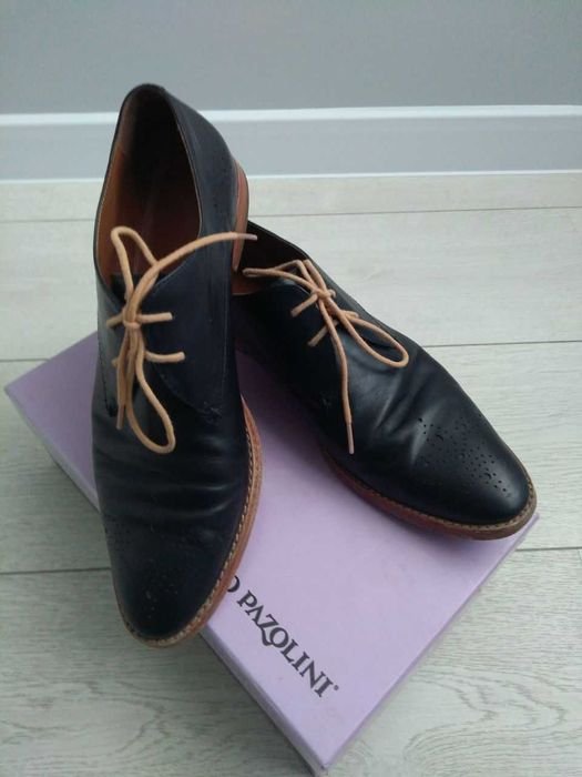 Donna Carlo Pazolini Tacchi Neri Pelle 40
