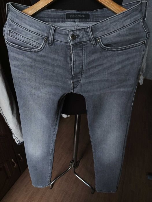 Мужские Drykorn Джинсы Серые Стрейч 30