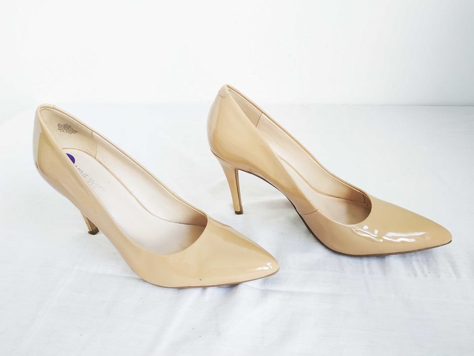 Femme Nine West Talons Noir Laqué 39