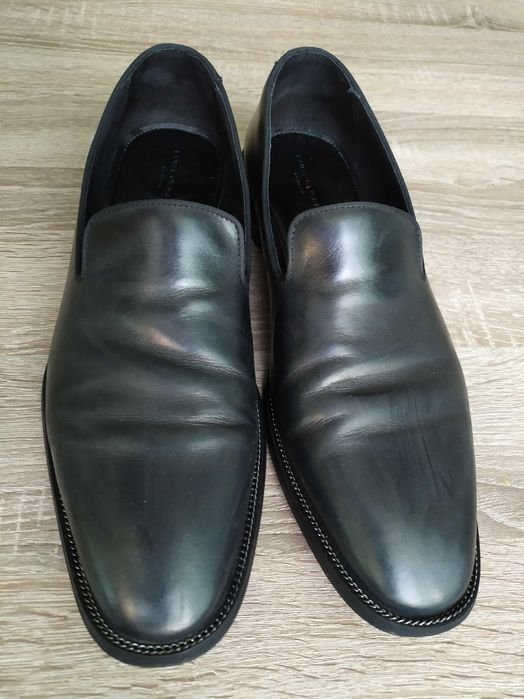 Uomo Kurt Geiger Mocassini Neri Pelle 45