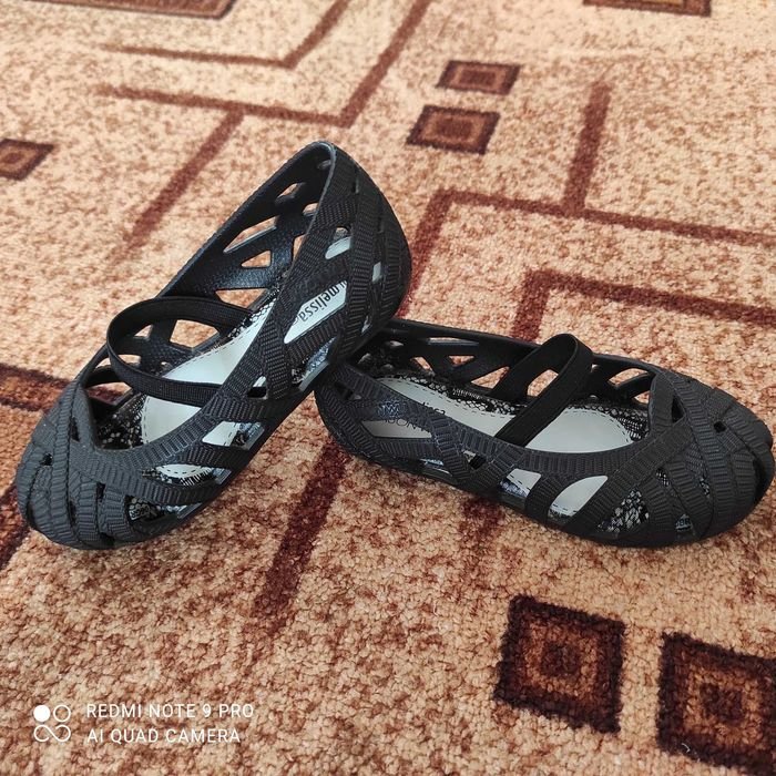 Женские Mini Melissa Туфли Чёрные 31853