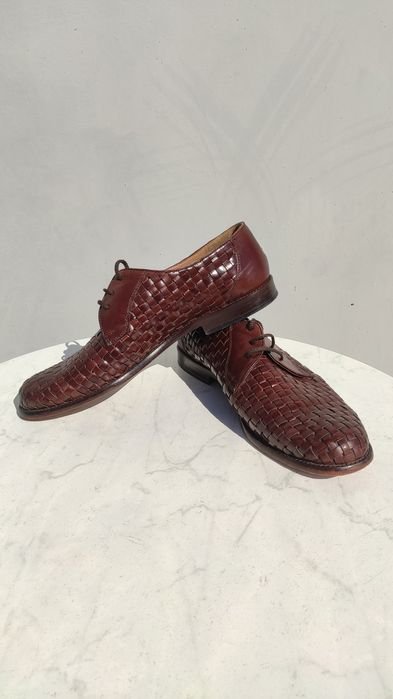 Herren Sioux Absätze Schwarz Leder 45