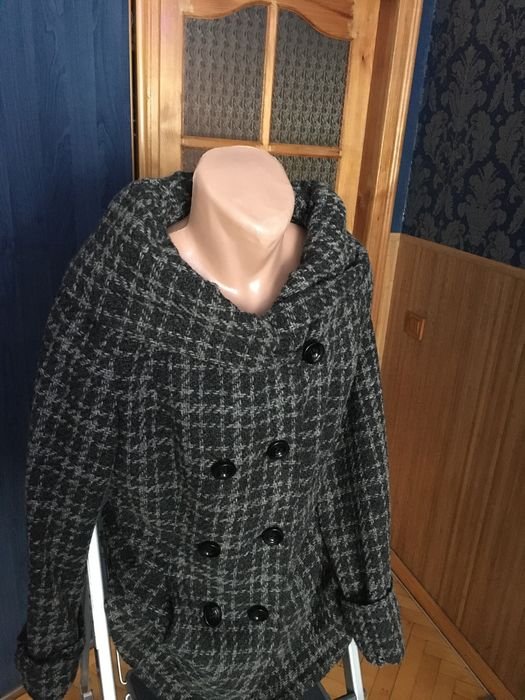 Women Miss Etam Coat Grey 40