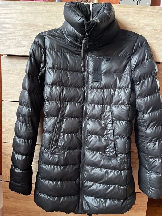 Damen G-Star Raw Daunenjacke Schwarz 34