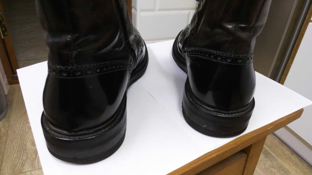 Мужские JOOP Полуботинки Чёрные Кожа 43