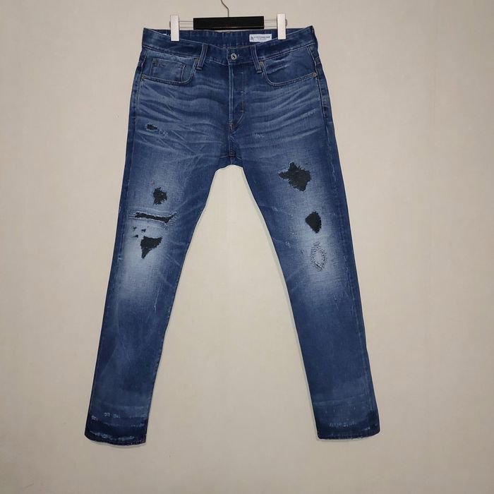 Uomo G-STAR RAW Jeans Blu Navy Denim W33 L32