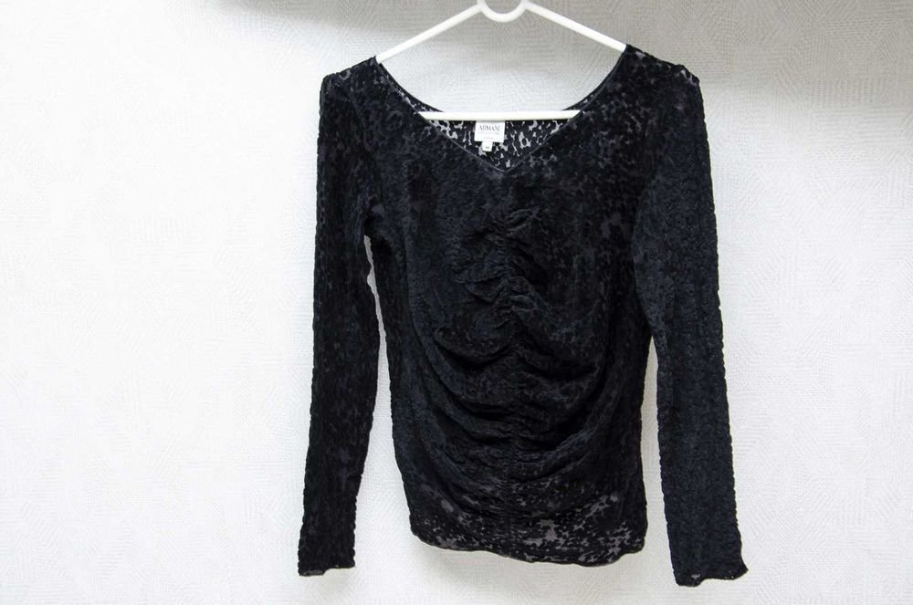 Femme Armani Blouse Noire 44