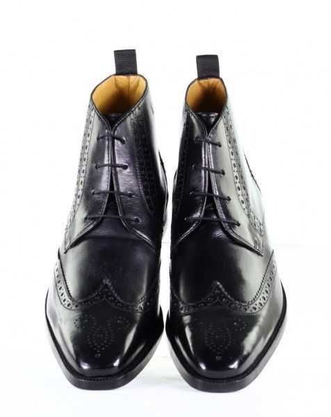 Men Melvin&Hamilton Boots Black Leather 45