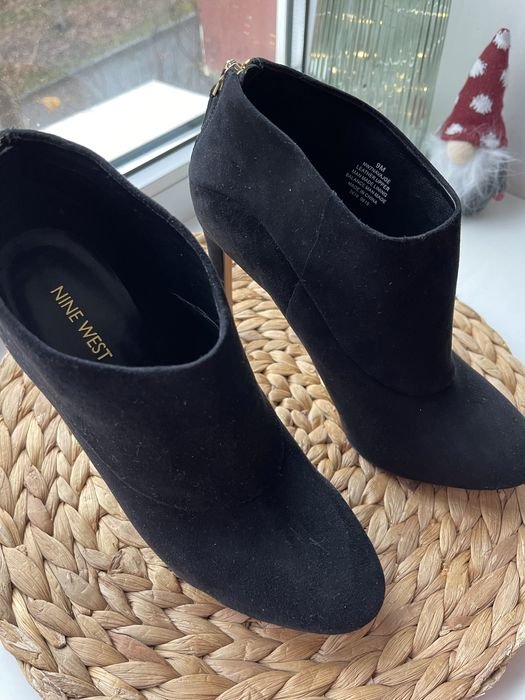 Femme Nine West Bottines Noire Suède 40