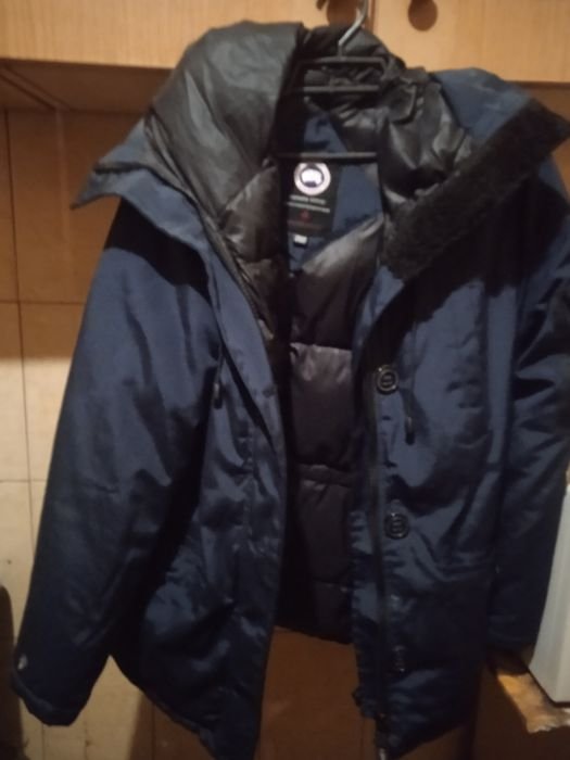 Donna Canada Goose Piumino Blu Navy XS/S