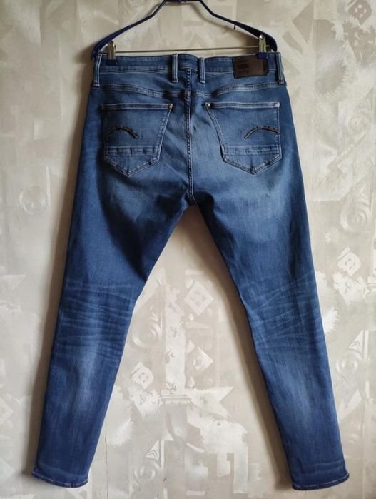 Мужские G-Star Raw Джинсы Тёмно-синие Деним 36/34