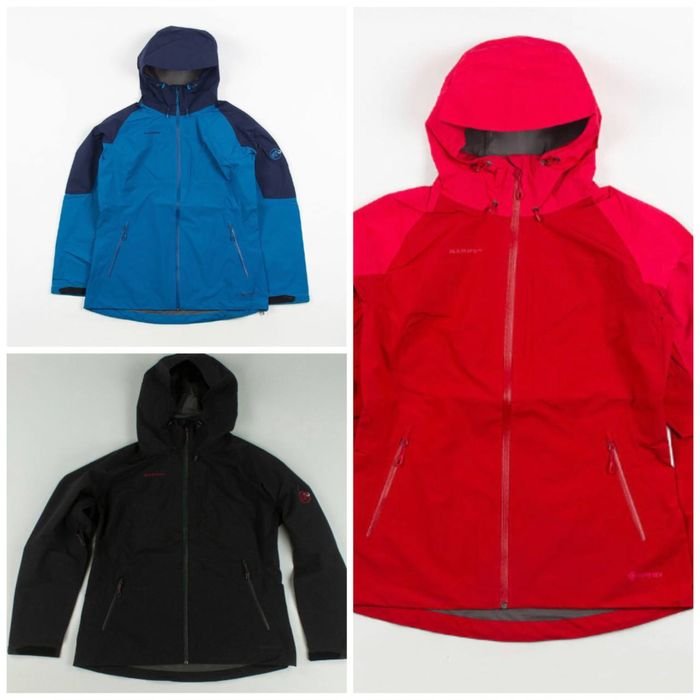 Женская Mammut Wehaha Дождевик Чёрный Gore-tex 38