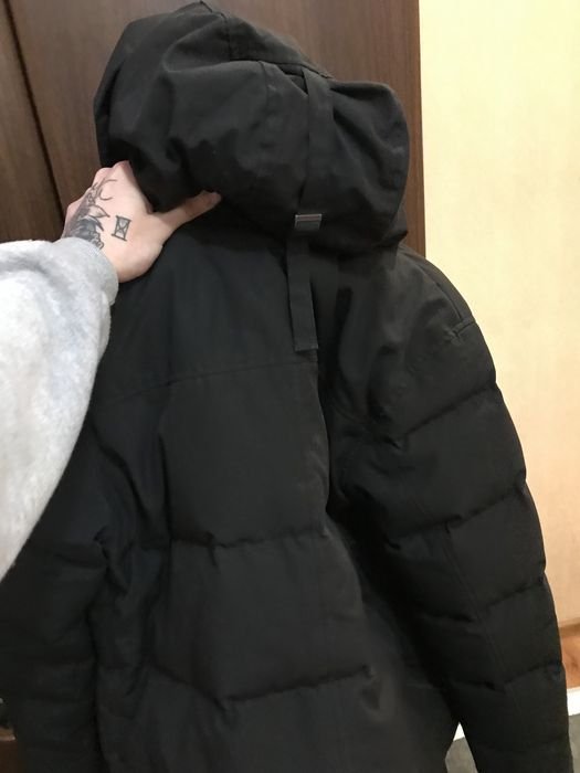 Мужской Canada Goose Зимняя Куртка Чёрный 38