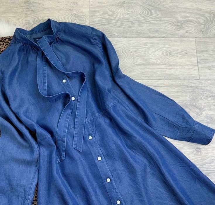 Женский GANT Платье Тёмно-синий Джинс 40