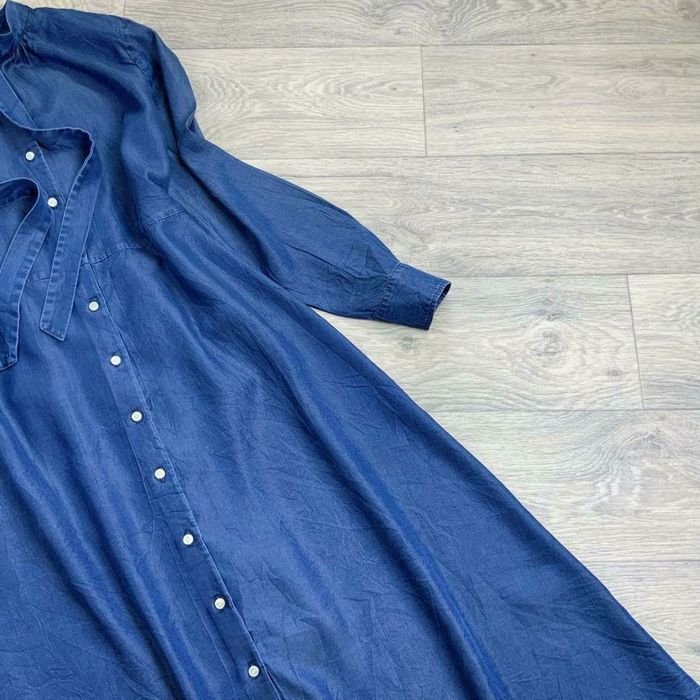 Donna GANT Abito Blu Navy Denim 40