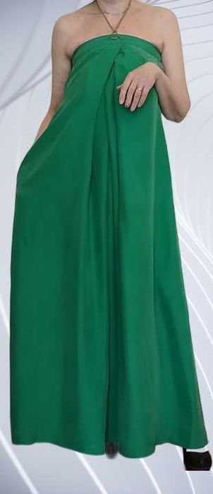 Женский Diane von Furstenberg Платье Зеленый Шелк