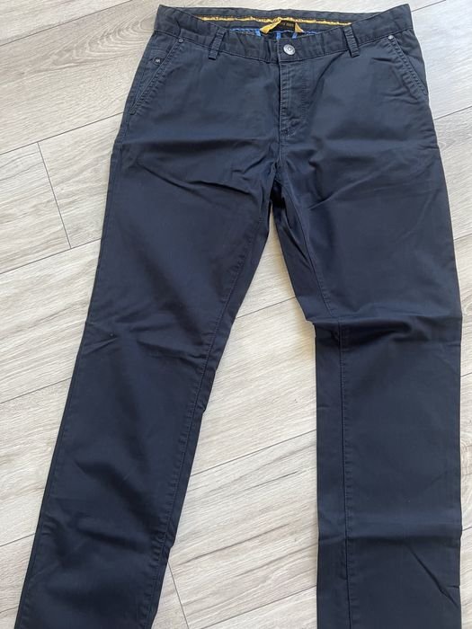 Homme Cerruti Pantalon Bleu Marine 36-38