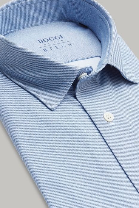 Мужской Boggi Milano Рубашка Синяя L
