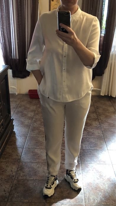 Женский Rinascimento Костюм Белый 38