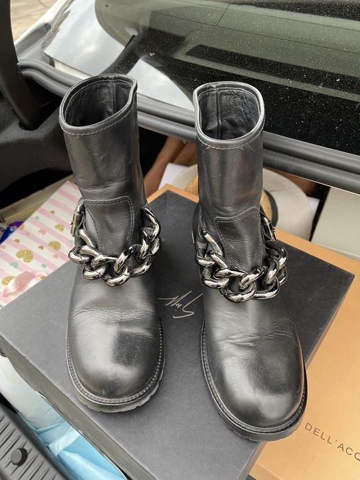 Women Red Valentino Boots Red Leather 36.5