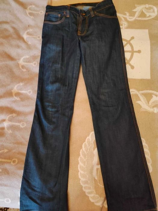 Damen Nudie Jeans Jeans Marineblau Andere