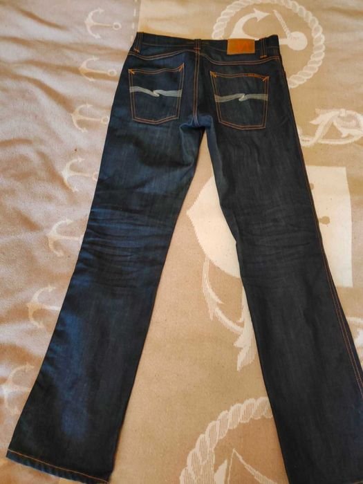 Damen Nudie Jeans Jeans Marineblau Andere