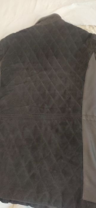 Мужской Brioni Куртка Коричневая Кожа 42