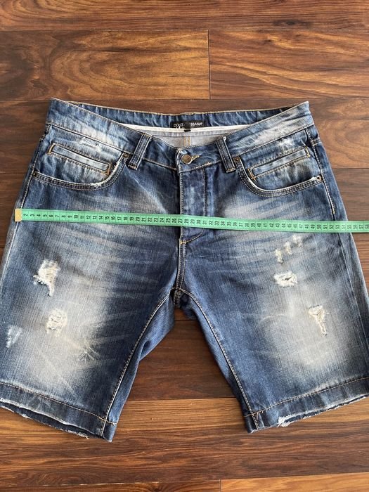 Herren DOLCE & GABBANA Shorts Marineblau Denim 32