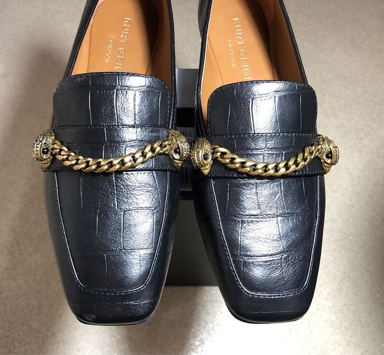 Donna Kurt Geiger Mocassini Neri Pelle 37