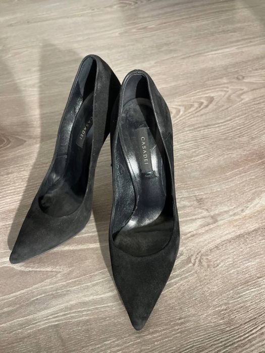 Women Casadei Heels Black 37.5