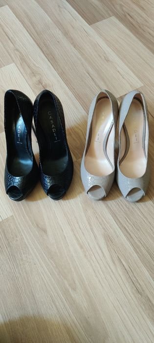 Donna Casadei Tacchi Nero Pelle 37