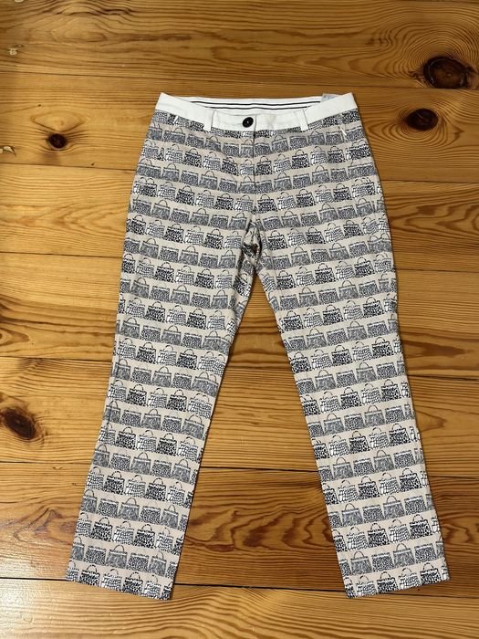 Мужской MarcCain Штаны Бежевый Хлопок 30