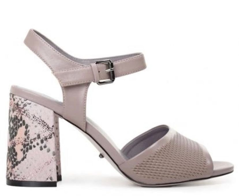 Femme Vitto Rossi Talons Rose Cuir Synthétique 40