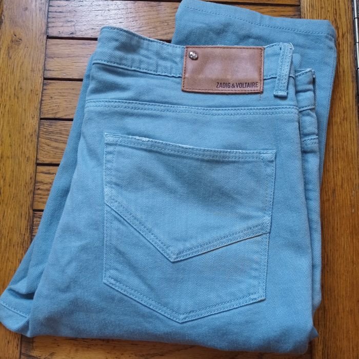 Men Zadig & Voltaire Jeans Blue Denim 32