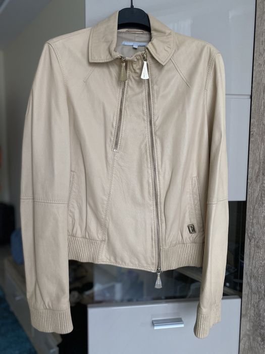 Herren Gianfranco Ferre Jacke Beige Leder 38