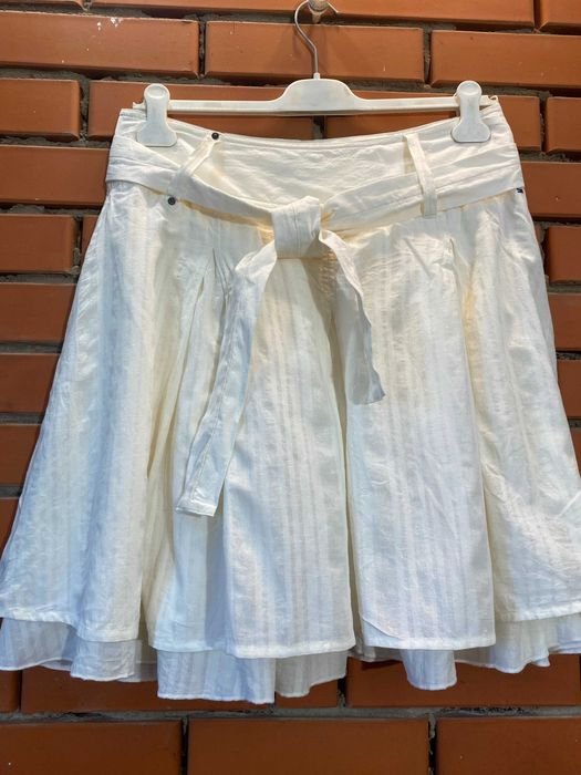 Женская Tommy Hilfiger Юбка Желто-белая 40