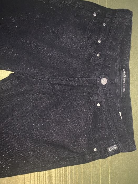Женские Versace Jeans Couture Чёрные Джинсы 28