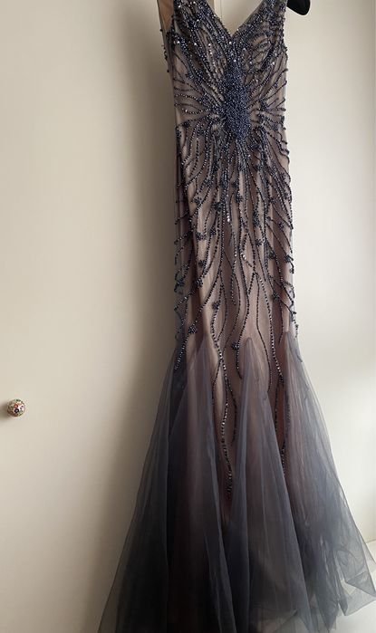 Женское Платье Серое 36