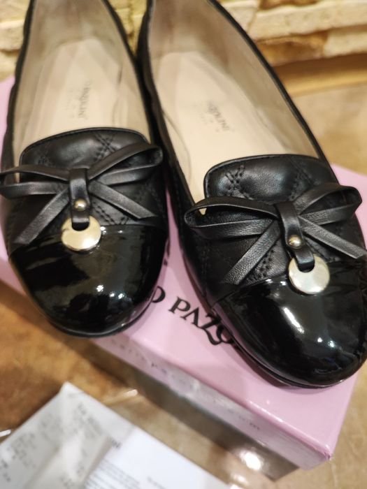 Женские Carlo Pazolini Туфли Чёрные Кожа 37