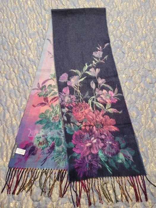 Unisex Laura Ashley Sciarpa 100% Acrilico