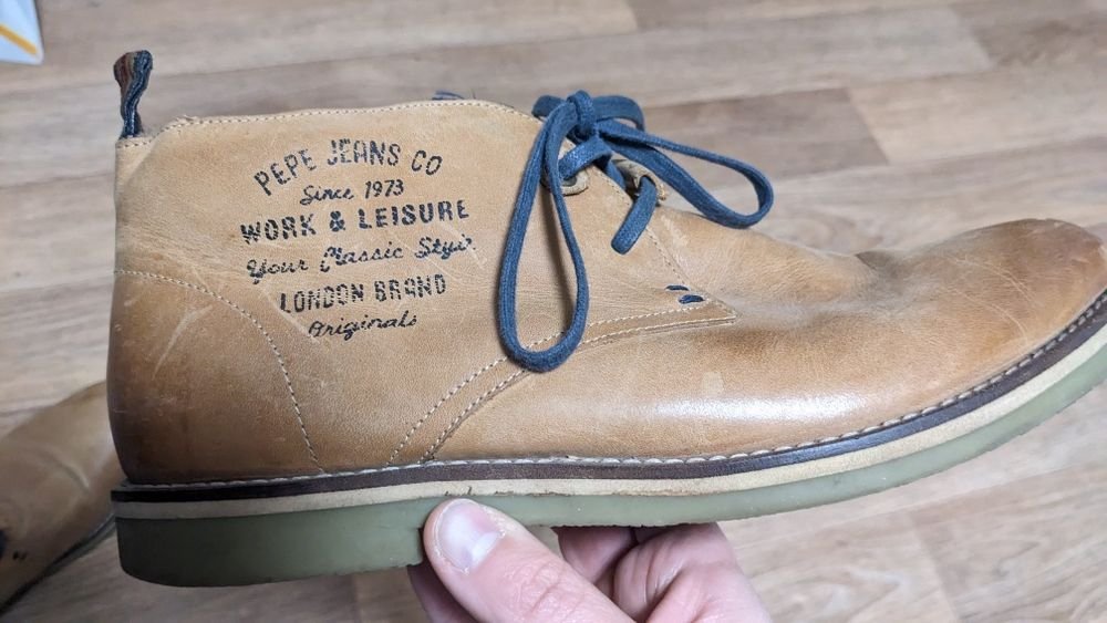 Homme Pepe Jeans Bottes Cuir 44