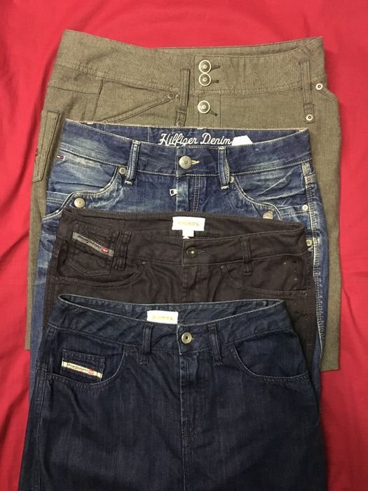 Женский Tommy Hilfiger Юбка Тёмно-синий 40