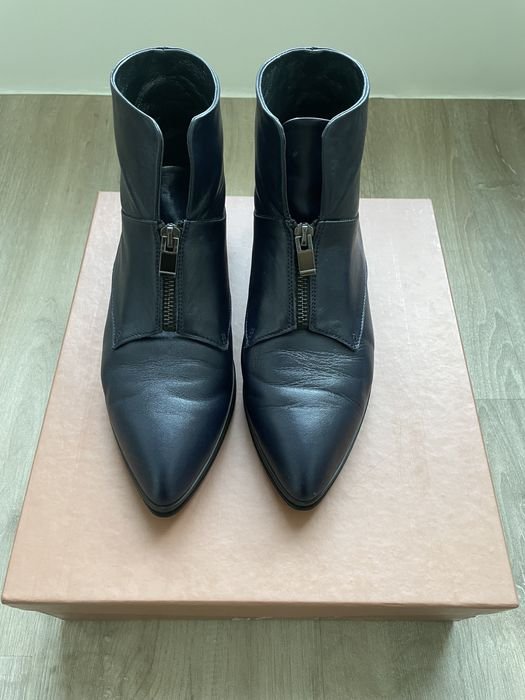Donna Carlo Pazolini Stivali Blu Navy Pelle 38